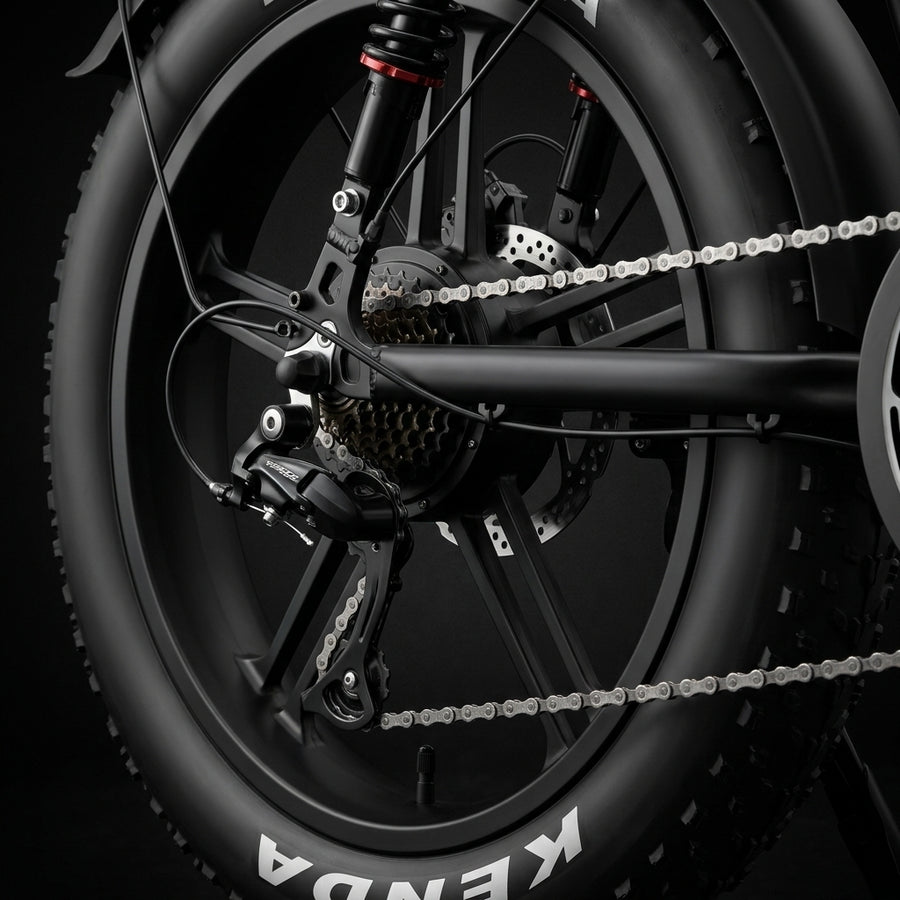 Transmission Shimano à 7 vitesses