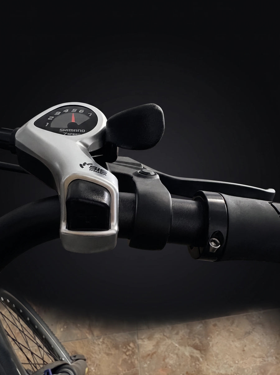 Transmission Shimano 7 vitesses et freins à disque